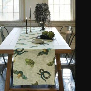 NWT - Creepy and Crawly Critter Table Runner - John Derian